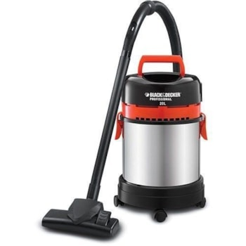 ASPIRADOR DE PÓ E ÁGUA PROFISSIONAL 1400 W BLACK E DECKER - AP4850