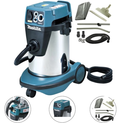 ASPIRADOR DE PÓ E ÁGUA TOMADA AUTOMÁTICA - VC3210LX1 MAKITA ASPIRADOR DE PÓ E ÁGUA TOMADA AUTOMÁTICA - VC3210LX1 MAKITA