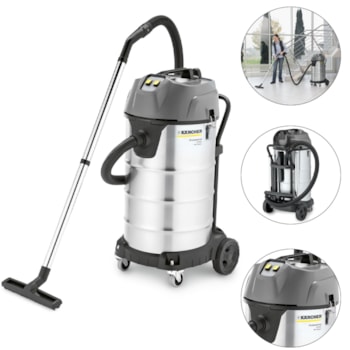 ASPIRADOR DE PÓ E LÍQUIDO 2.200W 90L NT90/2 ME CLASSIC - 000000000016677050 KARCHER ASPIRADOR DE PÓ E LÍQUIDO 2.200W 90L NT90/2 ME CLASSIC - 000000000016677050 KARCHER
