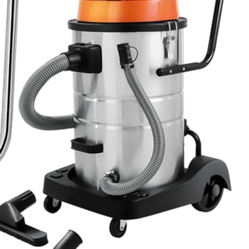 ASPIRADOR DE PÓ E LÍQUIDO 50L 1400W - 44982020 TRAMONTINA PRO ASPIRADOR DE PÓ E LÍQUIDO 50L 1400W - 44982020 TRAMONTINA PRO
