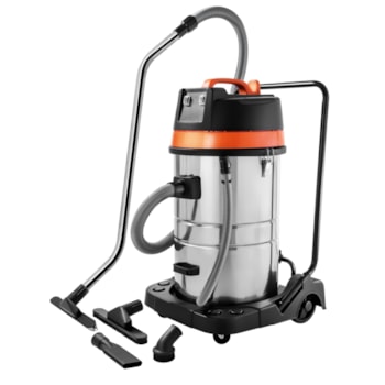 ASPIRADOR DE PÓ E LÍQUIDO 80L 2400W COM 2 MOTORES - 44983020 TRAMONTINA PRO ASPIRADOR DE PÓ E LÍQUIDO 80L 2400W COM 2 MOTORES - 44983020 TRAMONTINA PRO