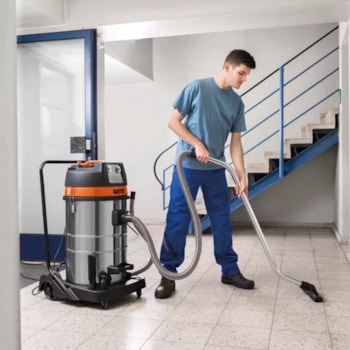 ASPIRADOR DE PÓ E LÍQUIDO 80L 2400W COM 2 MOTORES - 44983020 TRAMONTINA PRO ASPIRADOR DE PÓ E LÍQUIDO 80L 2400W COM 2 MOTORES - 44983020 TRAMONTINA PRO