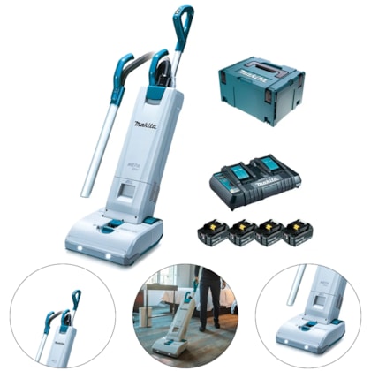 ASPIRADOR DE PO + KIT4BAT 5AH + CARREG + MPAC - DVC560Z-KIT220 MAKITA ASPIRADOR DE PO + KIT4BAT 5AH + CARREG + MPAC - DVC560Z-KIT220 MAKITA