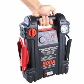 AUXILIAR DE PARTIDA 12V 500A BIVOLT - JS500S BLACK + DECKER AUXILIAR DE PARTIDA 12V 500A BIVOLT - JS500S BLACK + DECKER