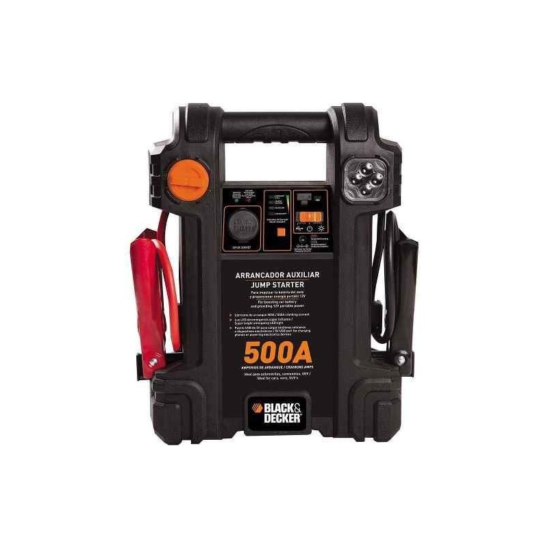 AUXILIAR DE PARTIDA 12V 500A BIVOLT - JS500S BLACK + DECKER - HBR Flex