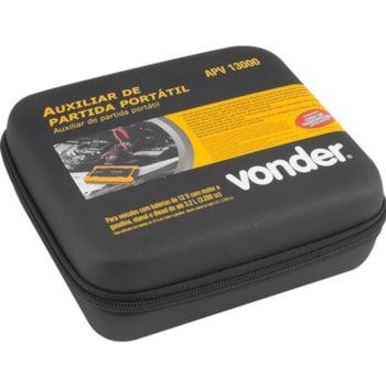 AUXILIAR DE PARTIDA 12V PORTATIL - APV13000 VONDER AUXILIAR DE PARTIDA 12V PORTATIL - APV13000 VONDER