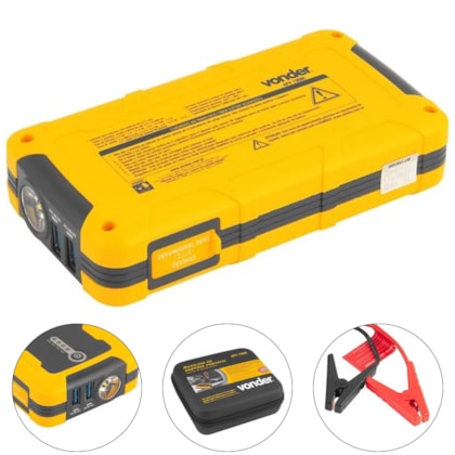 AUXILIAR DE PARTIDA 12V PORTATIL - APV13000 VONDER AUXILIAR DE PARTIDA 12V PORTATIL - APV13000 VONDER