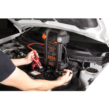 AUXILIAR DE PARTIDA + INFLADOR P/ PNEU 12V 7AH 350A BIVOLT  -  BLACKDECKER