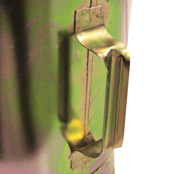 BALDE GRADUADO BICROMATIZADO 20 LITROS -000.LUB-2027C  LUBEFER