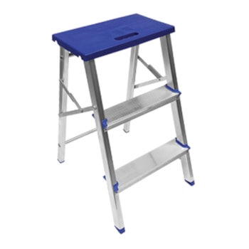 BANQUETA DE ALUMÍNIO ESCADA ALUSTEP - E1002 SBA BANQUETA DE ALUMÍNIO ESCADA ALUSTEP - E1002 SBA