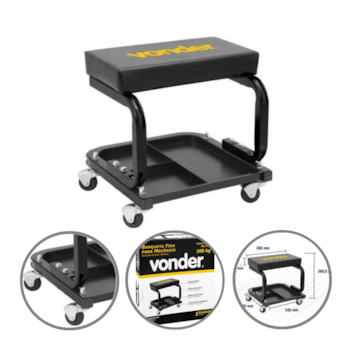 BANQUETA FIXA PARA MECANICO - 3579110000 VONDER BANQUETA FIXA PARA MECANICO - 3579110000 VONDER