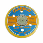 BASE COM VELCRO PARA ROTO ORBITAL PNEUMATICA  6" 148MM CH 0-15 - CHIAPERINI