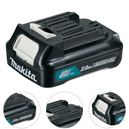 BATERIA BL1021B 12V LI-ION 2.0AH - 197397-7 MAKITA BATERIA BL1021B 12V LI-ION 2.0AH - 197397-7 MAKITA