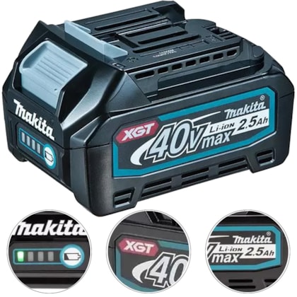 BATERIA BL4025 40V 2,5AH XGT MAX LI-ION - 191B44-4 MAKITA BATERIA BL4025 40V 2,5AH XGT MAX LI-ION - 191B44-4 MAKITA