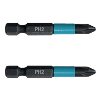 BIT DE IMPACTO PH2-50MM 2 PEÇAS - B-63725 MAKITA BIT DE IMPACTO PH2-50MM 2 PEÇAS - B-63725 MAKITA