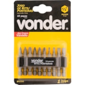 BITS / PONTEIRA CRV C/10PCS ENC 1/4" - 3538100000 VONDER