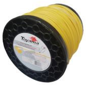 BOBINA DE FIO DE NYLON 3MM X 248M REDONDO AMARELO - 1301-003 TOYAMA BOBINA DE FIO DE NYLON 3MM X 248M REDONDO AMARELO - 1301-003 TOYAMA
