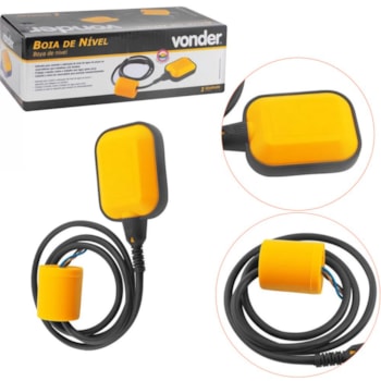 BOIA DE NÍVEL DE 15A E 1,5 M - 7899015000 VONDER BOIA DE NÍVEL DE 15A E 1,5 M - 7899015000 VONDER