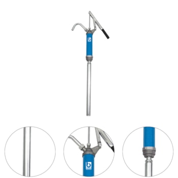 BOMBA DE TRANSFERÊNCIA MANUAL PARA ÓLEO TAMBOR 50-209L 7022-T-G2 - 12.210.0075 BOZZA BOMBA DE TRANSFERÊNCIA MANUAL PARA ÓLEO TAMBOR 50-209L 7022-T-G2 - 12.210.0075 BOZZA