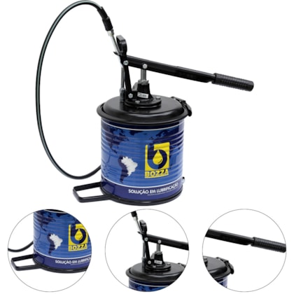 BOMBA MANUAL GRAXA 7KG C/ RECIPENTE 8522 G3 - 01.210.0142 BOZZA BOMBA MANUAL GRAXA 7KG C/ RECIPENTE 8522 G3 - 01.210.0142 BOZZA