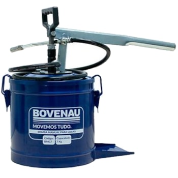 BOMBA MANUAL PARA GRAXA 7KG - BMG7 BOVENAU BOMBA MANUAL PARA GRAXA 7KG - BMG7 BOVENAU