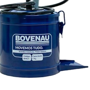 BOMBA MANUAL PARA GRAXA 7KG - BMG7 BOVENAU