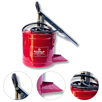 BOMBA MANUAL PARA GRAXA 7KG COM COMPACTADOR ST10058 - 53196 STEELS BOMBA MANUAL PARA GRAXA 7KG COM COMPACTADOR ST10058 - 53196 STEELS