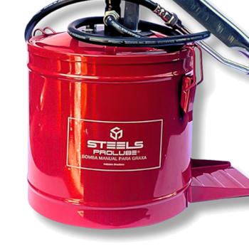BOMBA MANUAL PARA GRAXA 7KG COM COMPACTADOR ST10058 - 53196 STEELS BOMBA MANUAL PARA GRAXA 7KG COM COMPACTADOR ST10058 - 53196 STEELS
