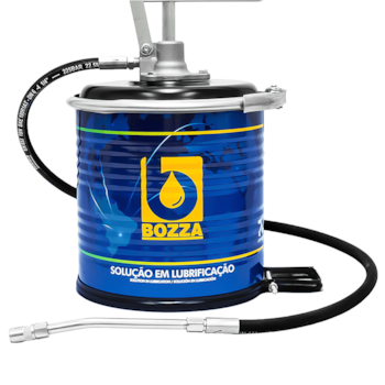 BOMBA MANUAL PARA GRAXA 7KG COM RECIPIENTE LINHA G4 (8522-G4) - BOZZA