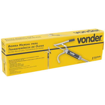 BOMBA MANUAL PARA TRANSFERÊNCIA DE ÓLEO - 5120055000 VONDER BOMBA MANUAL PARA TRANSFERÊNCIA DE ÓLEO - 5120055000 VONDER