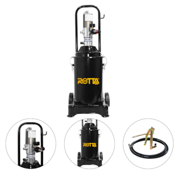 BOMBA PROPULSORA DE GRAXA 12KG PNEUMATICA - ROTTA