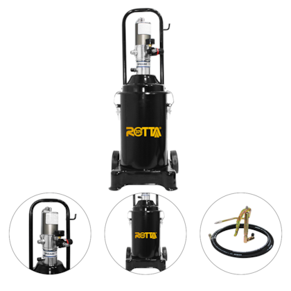 BOMBA PROPULSORA DE GRAXA 12KG PNEUMATICA - ROTTA