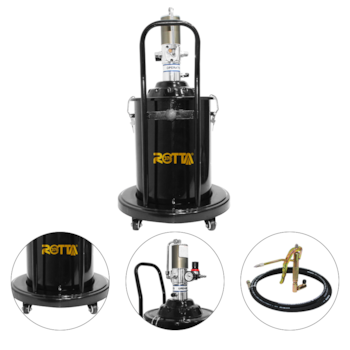 BOMBA PROPULSORA DE GRAXA PNEUMATICA 20KG - 700548 ROTTA