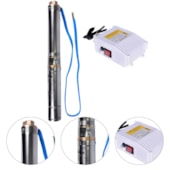 BOMBA SUBMERSA INOX 3" 0,5CV PARA POÇO SEMI ARTESIANO - SOMAR BOMBA SUBMERSA INOX 3" 0,5CV PARA POÇO SEMI ARTESIANO - SOMAR