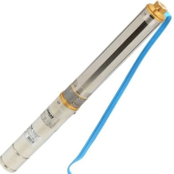 BOMBA SUBMERSA INOX 4" 0,5CV PARA POÇO SEMI ARTESIANO 380V - 16007080 SOMAR BOMBA SUBMERSA INOX 4" 0,5CV PARA POÇO SEMI ARTESIANO 380V - 16007080 SOMAR