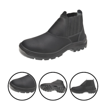 BOTA BICO PLÁSTICO 10VB48-BP ELÁSTICO - VULCAFLEX BOTA BICO PLÁSTICO 10VB48-BP ELÁSTICO - VULCAFLEX
