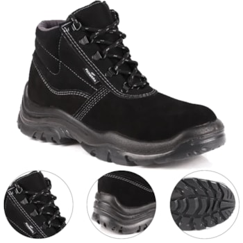 BOTA DE SEGURANÇA PRETA HXP 4090HXPN4400LG - FUJIWARA BOTA DE SEGURANÇA PRETA HXP 4090HXPN4400LG - FUJIWARA