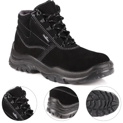 BOTA DE SEGURANÇA PRETA HXP 4090HXPN4400LG - FUJIWARA BOTA DE SEGURANÇA PRETA HXP 4090HXPN4400LG - FUJIWARA