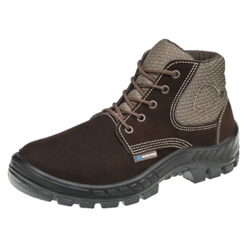 BOTA N° 39 NOBUCK MARROM COM CADARCO BICO PLASTICO BIDENSIDADE 50B26CBBPCX - MARLUVAS