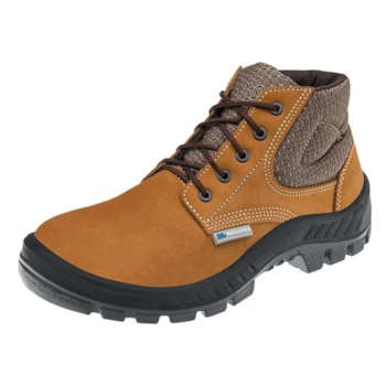 BOTA N° 41 NOBUCK CASTOR COM CADARCO BICO PLASTICO BIDENSIDADE 50B26CBBPCX - MARLUVAS
