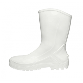 BOTA PVC S/ FORRO CABEDAL S/ COURO BRANCO SOLA 110VFLEX-BR - 6944038 VULCAFLEX