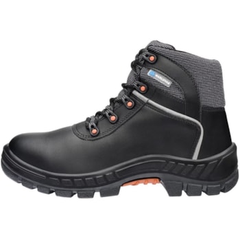 BOTINA AMARRAR B29 EM M MICRO, CABEDAL M MICRO PRETO, SOLADO PRETO NEW PRIME SALTO - 75BPR29-CLI-MP BOTINA AMARRAR B29 EM M MICRO, CABEDAL M MICRO PRETO, SOLADO PRETO NEW PRIME SALTO - 75BPR29-CLI-MP