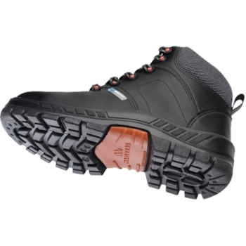 BOTINA AMARRAR B29 EM M MICRO, CABEDAL M MICRO PRETO, SOLADO PRETO NEW PRIME SALTO - 75BPR29-CLI-MP BOTINA AMARRAR B29 EM M MICRO, CABEDAL M MICRO PRETO, SOLADO PRETO NEW PRIME SALTO - 75BPR29-CLI-MP