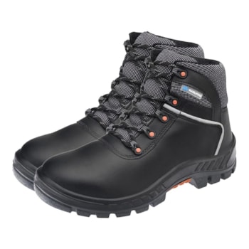 BOTINA AMARRAR B29 EM M MICRO, CABEDAL M MICRO PRETO, SOLADO PRETO NEW PRIME SALTO - 75BPR29-CLI-MP BOTINA AMARRAR B29 EM M MICRO, CABEDAL M MICRO PRETO, SOLADO PRETO NEW PRIME SALTO - 75BPR29-CLI-MP