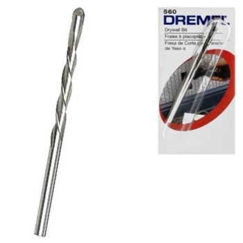 BROCA 560 CORTE GESSO/DRYWALL 1/8" - 2615000560000 DREMEL