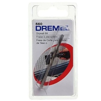 BROCA 560 CORTE GESSO/DRYWALL 1/8" - 2615000560000 DREMEL BROCA 560 CORTE GESSO/DRYWALL 1/8" - 2615000560000 DREMEL