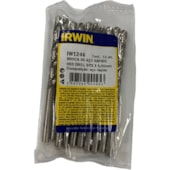 BROCA AÇO RÁPIDO P/ METAL 86 X 05.00MM C/ 10 UNIDADES DIN 338 - IW1246 IRWIN BROCA AÇO RÁPIDO P/ METAL 86 X 05.00MM C/ 10 UNIDADES DIN 338 - IW1246 IRWIN
