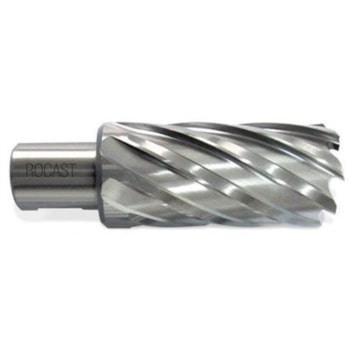 BROCA ANULAR EM AÇO RÁPIDO HSS 22X30MM WELDON-19 - ROCAST 88,0011 BROCA ANULAR EM AÇO RÁPIDO HSS 22X30MM WELDON-19 - ROCAST 88,0011