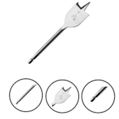 BROCA CHATA 1/4" P/ MADEIRA - 53,0034 ROCAST BROCA CHATA 1/4" P/ MADEIRA - 53,0034 ROCAST