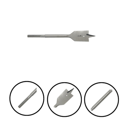 BROCA CHATA 3/8" P/ MADEIRA - 53,0036 ROCAST BROCA CHATA 3/8" P/ MADEIRA - 53,0036 ROCAST